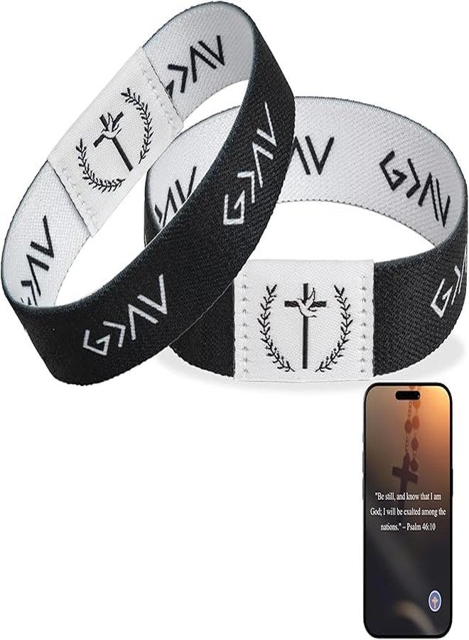 Musemory Bible Verse Bracelet For Men Women, Bracelet Wristbands Inspirational, Daily Bible Verse Bracelets for Women, Valentine Gifts For Him and Her, Bracelets Gift Christmas, Bracelets Christian - Image 5
